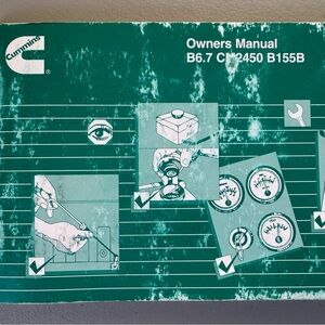 Cummins Owners Manual B6.7 CM2450 B155B